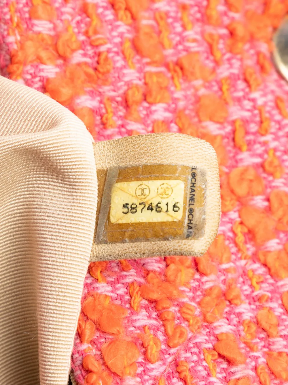 CHANEL Pre-Owned 1997-1999 ココマーク マトラッセ ツイードフラップ