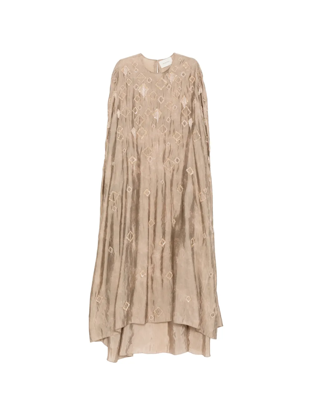SHATHA ESSA Abito con mantella - Toni neutri