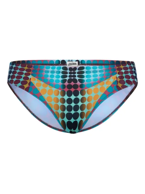 Jean Paul Gaultier dots-printed swim brief