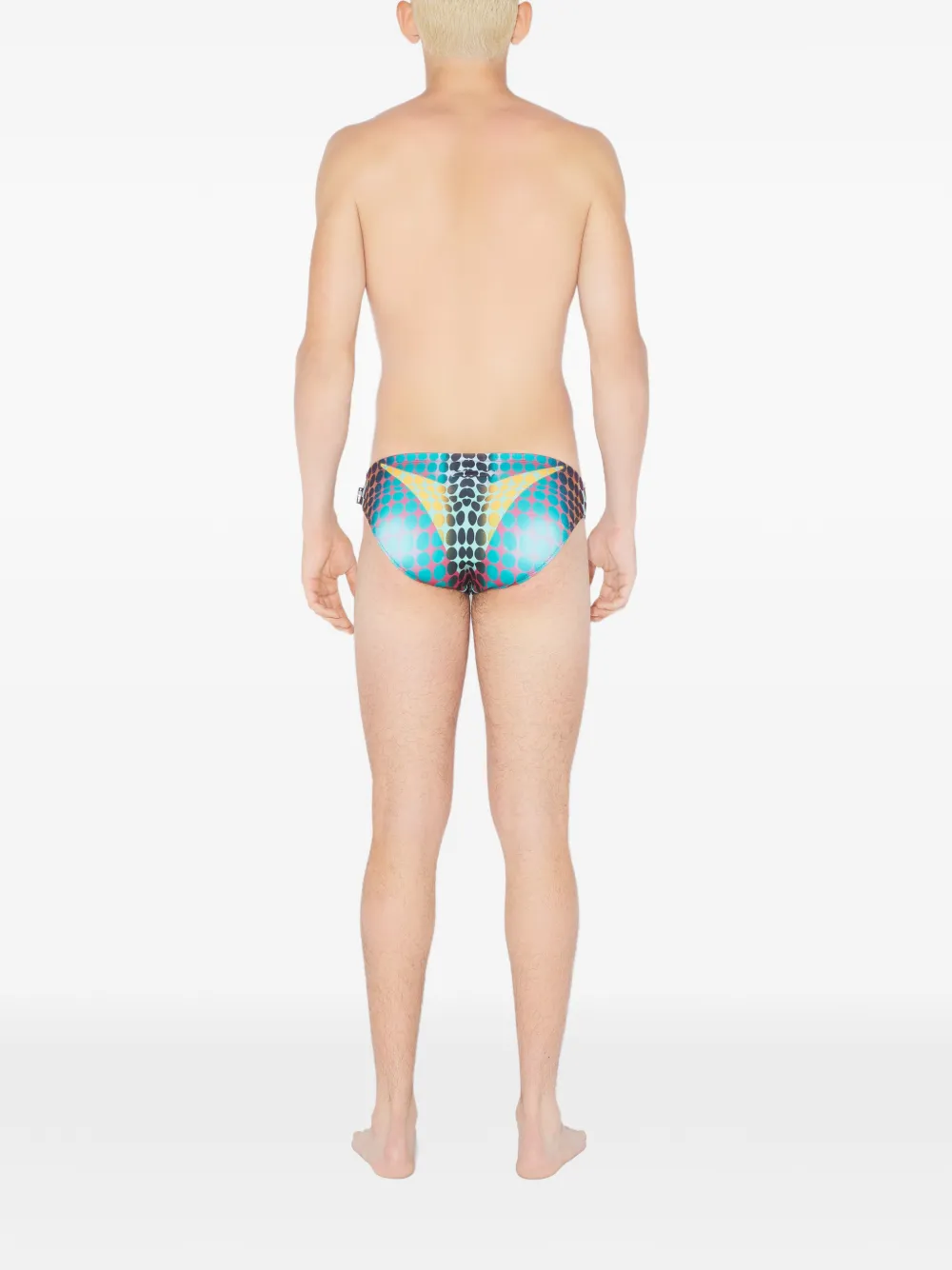  Jean Paul Gaultier Dots-printed Swim Brief - Blue 