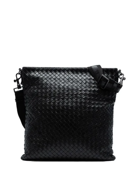 Bottega Veneta Pre-Owned bolsa crossbody VN en piel de napa en Intrecciato 2012-2025