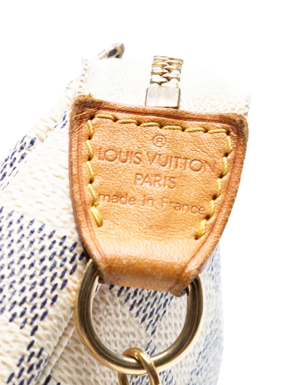 2007 Damier Azur Mini Pochette Accessoires Handbag