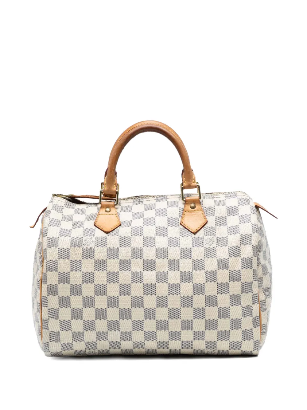 Louis Vuitton Pre-Owned 2008 Damier Azur Speedy 30 boston bag - Bianco