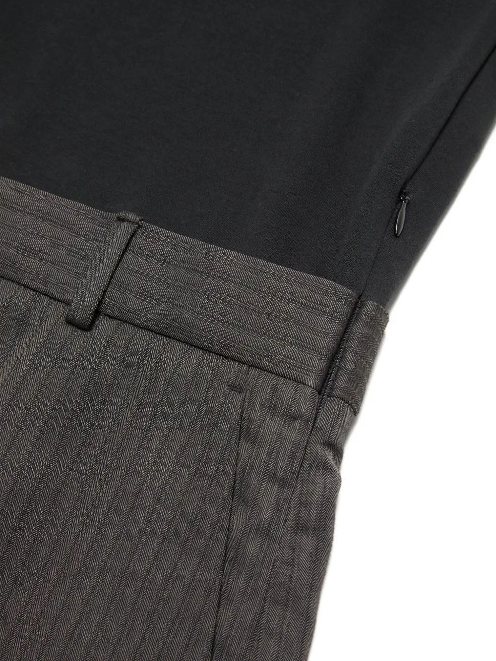Acne Studios Gelaagde mini-jurk Zwart