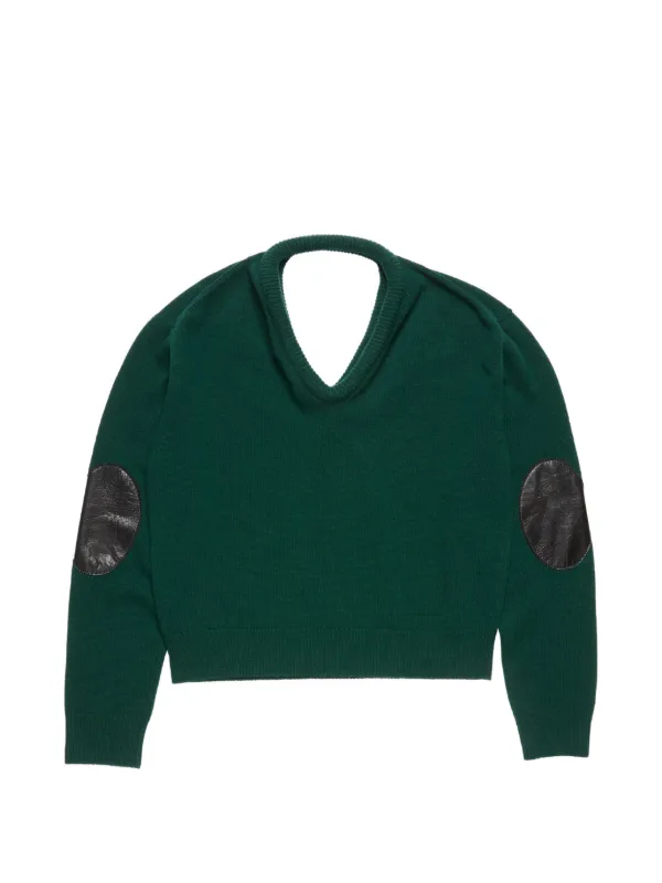 Acne Studios Vネック セーター | グリーン | FARFETCH JP