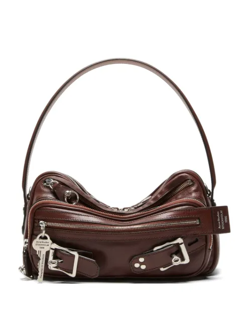 Acne Studios Camero Party buckle zip leather shoulder bag