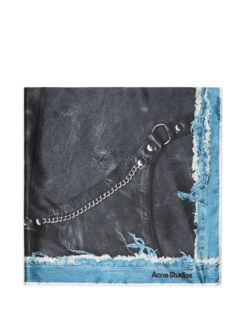 Acne Studios Sjaal met franje