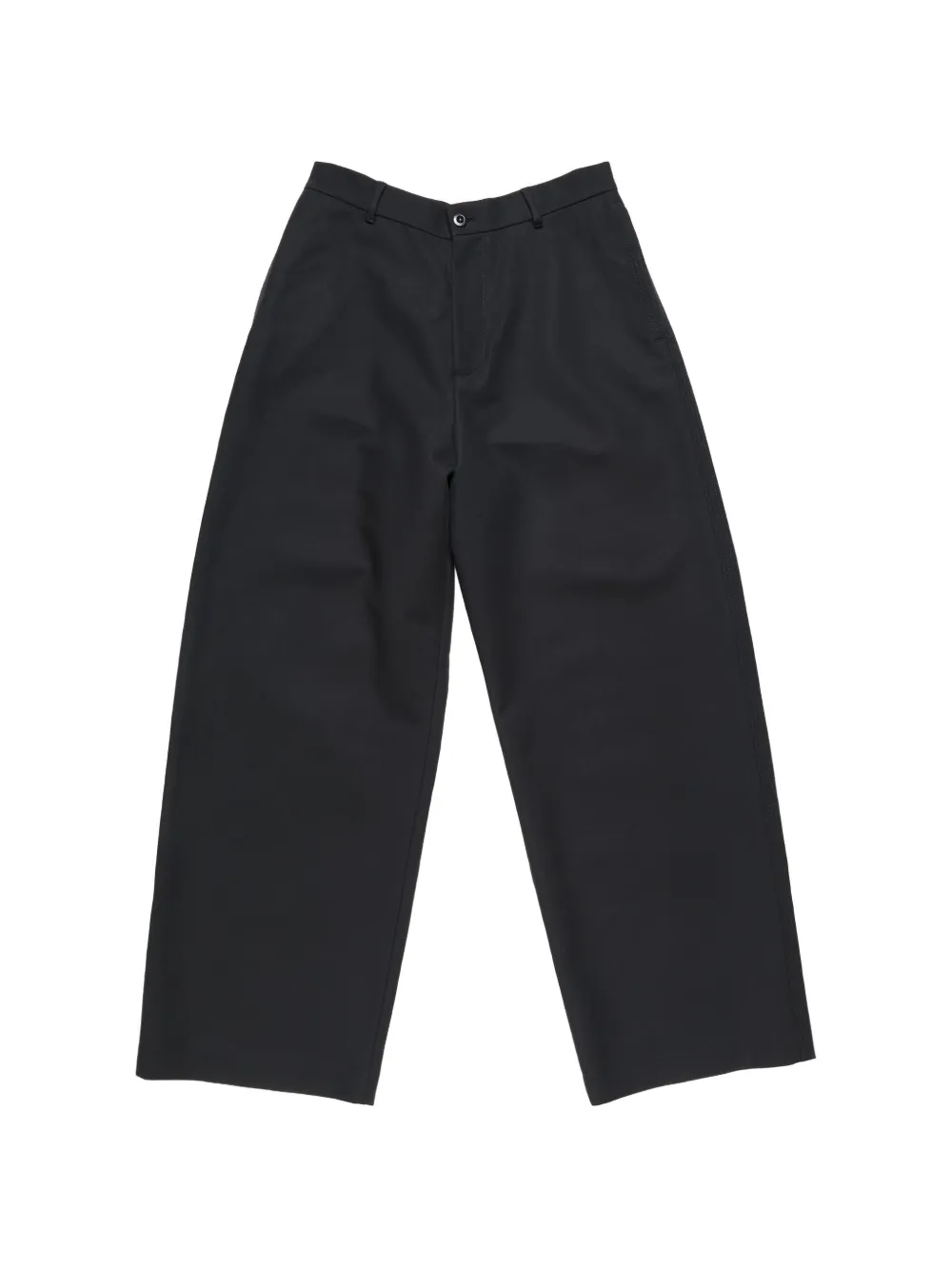 Acne Studios wide-leg silk trousers - Nero