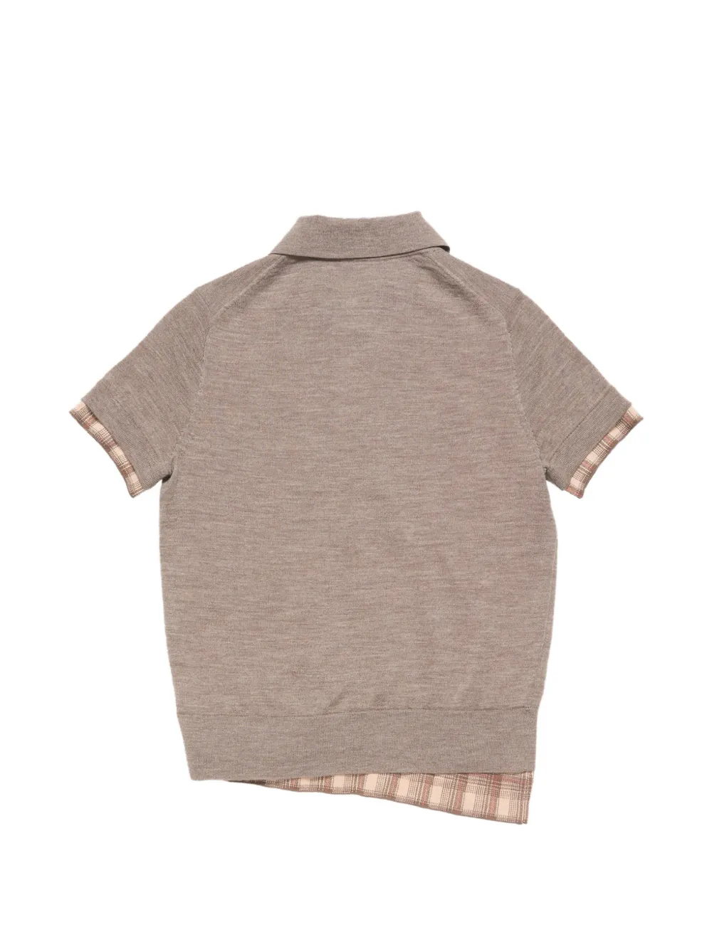 Acne Studios チェック ポロシャツ | ニュートラル | FARFETCH JP