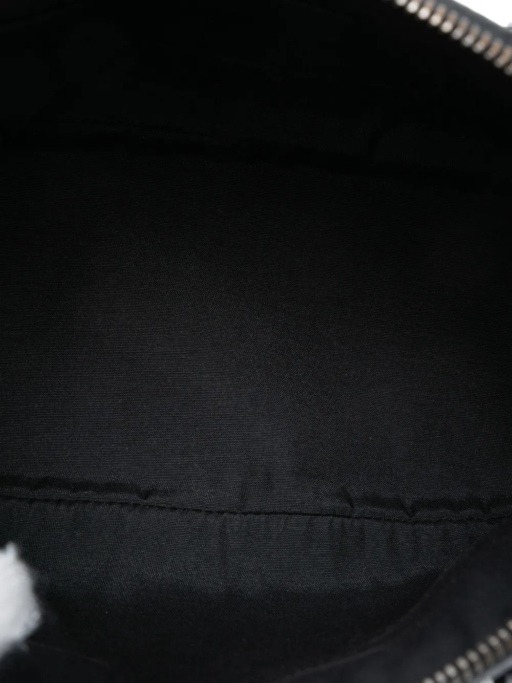 Pre-owned Gucci 2016-2025 Mini Leather Web Dome Satchel In Black