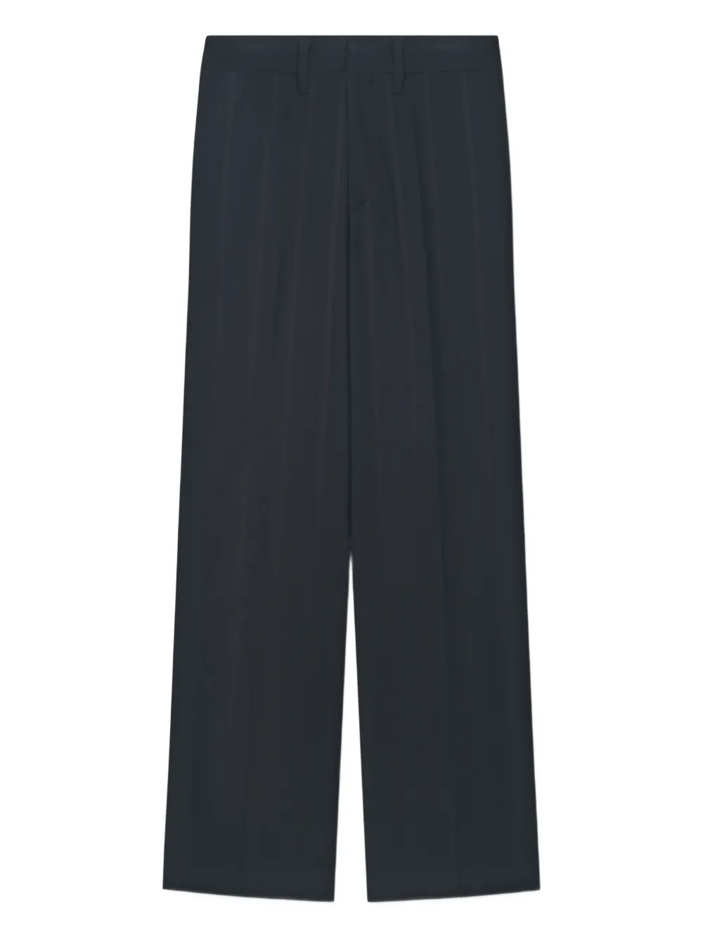 AERON Jung striped trousers - Nero
