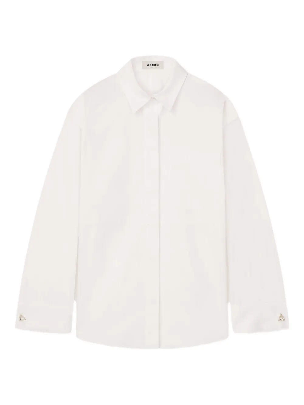 AERON Francis chest-pocket shirt - Weiß
