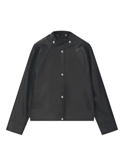 AERON Salem 摁扣领皮夹克