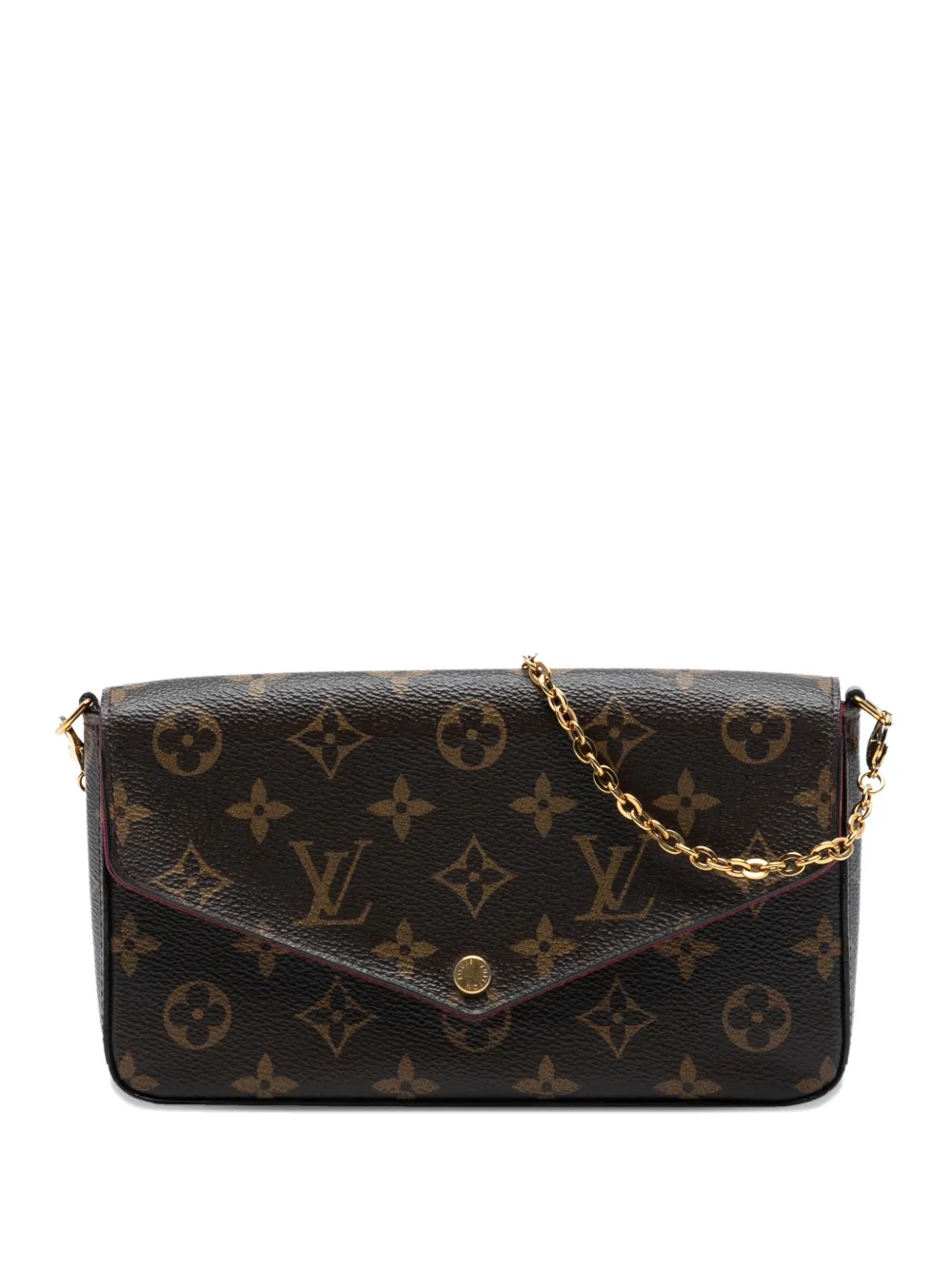 Louis Vuitton Pre-Owned 2018 Monogram Pochette Felicie crossbody bag - Brown