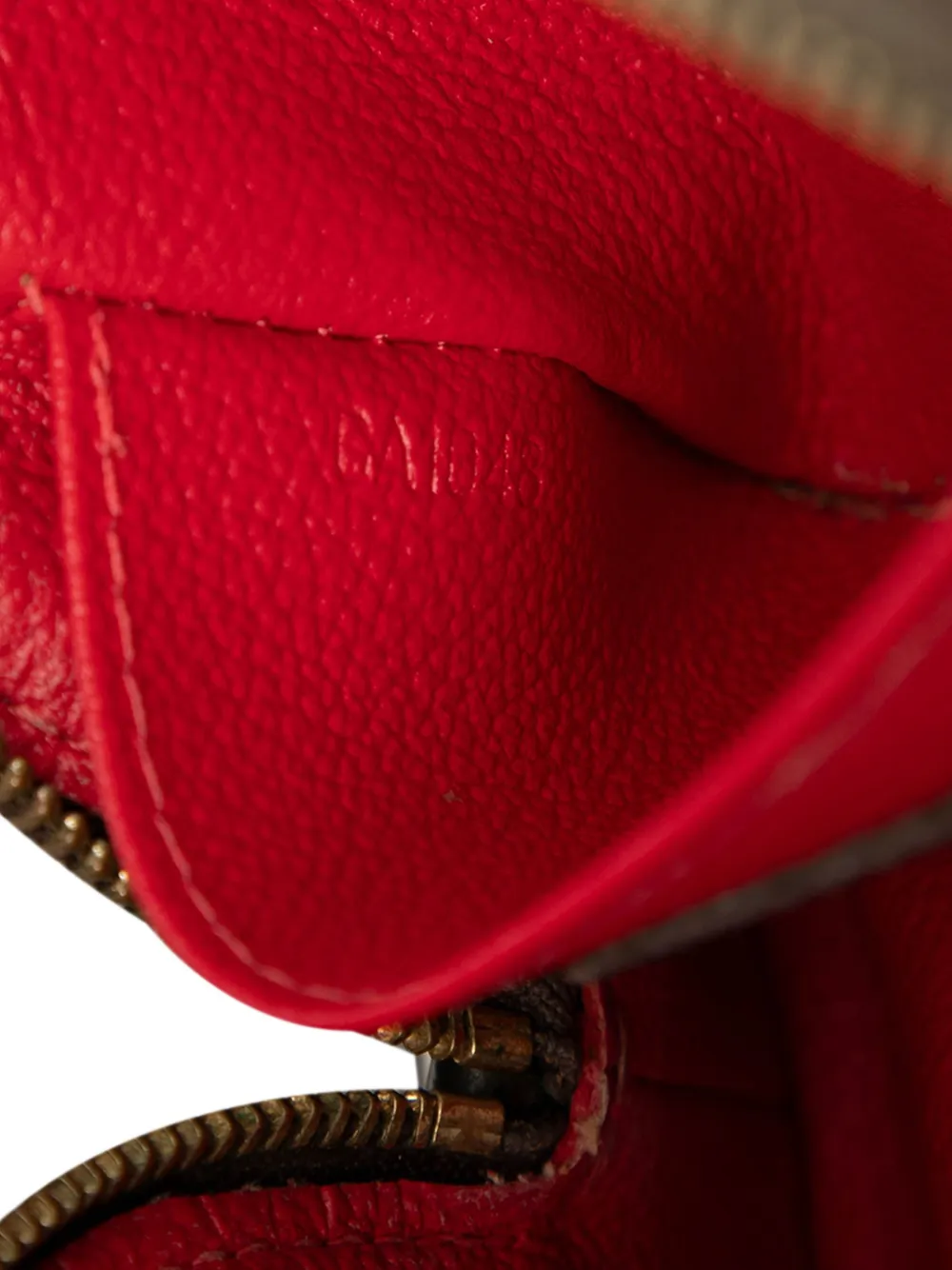 Pre-owned Louis Vuitton 2008 Damier Ebene Cosmetic Pm Pouch In Brown