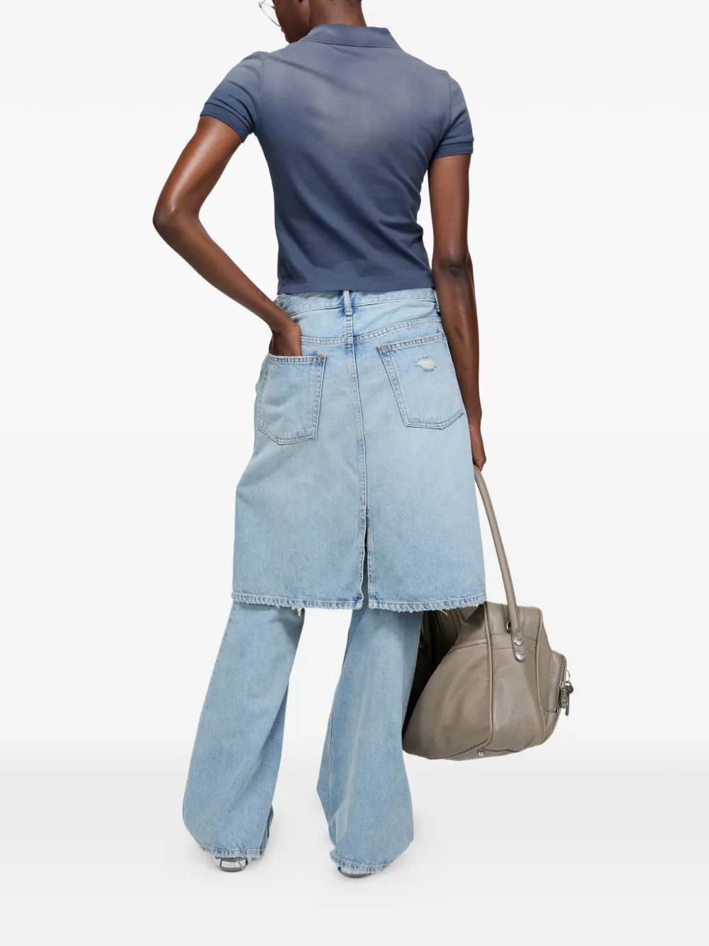 Acne Studios Poloshirt Blauw
