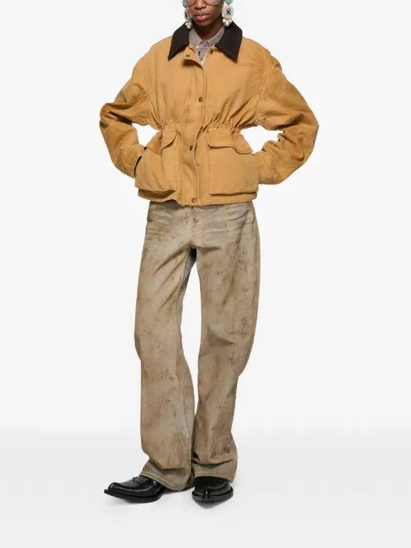 Acne Studios Canvas Jacket | Neutrals | FARFETCH JO