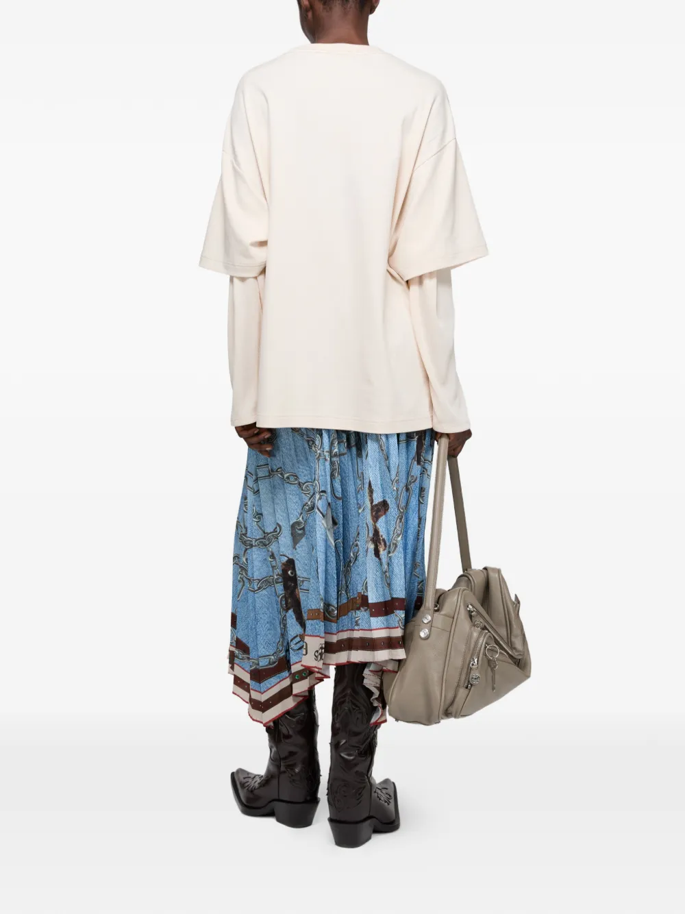  Acne Studios Long-sleeved T-shirt - Neutrals 