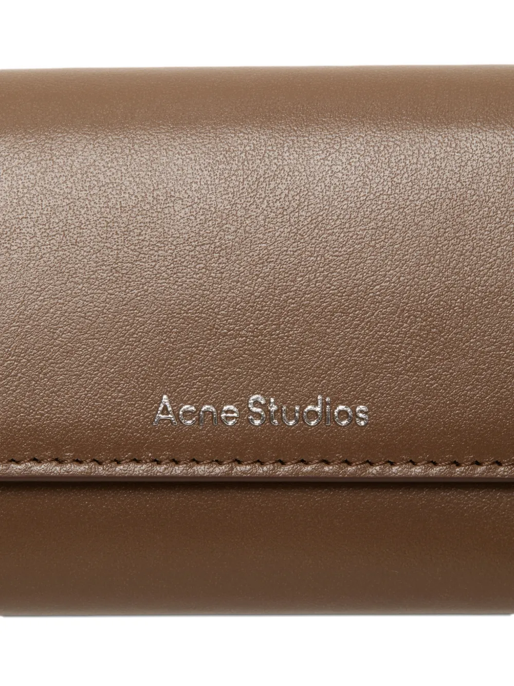 Acne Studios Leren portemonnee Bruin