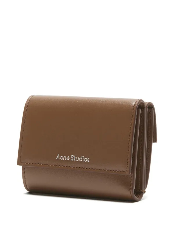 Acne Studios ブラウン 三つ折り財布 Acne Studios 三つ折り財布 | ブラウン | FARFETCH JP