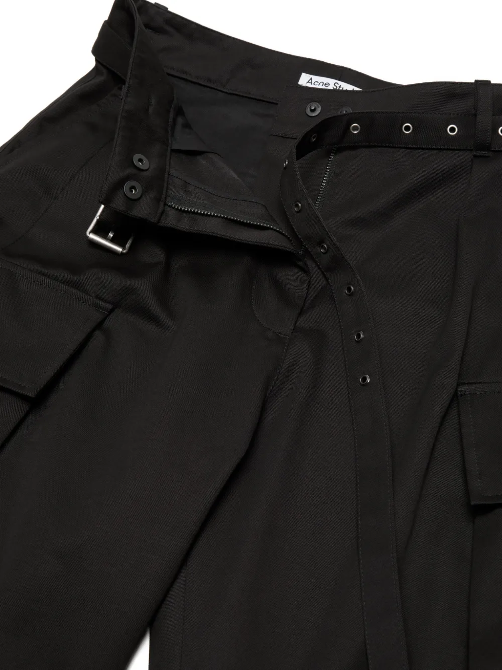 Acne Studios Cargo broek Zwart