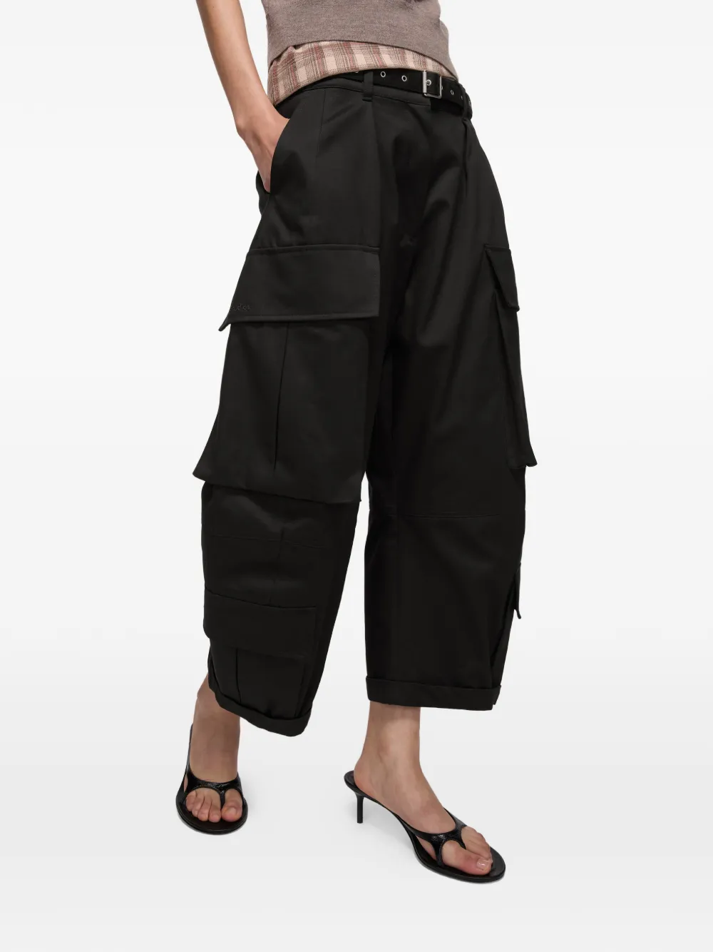 Acne Studios Cargo broek Zwart