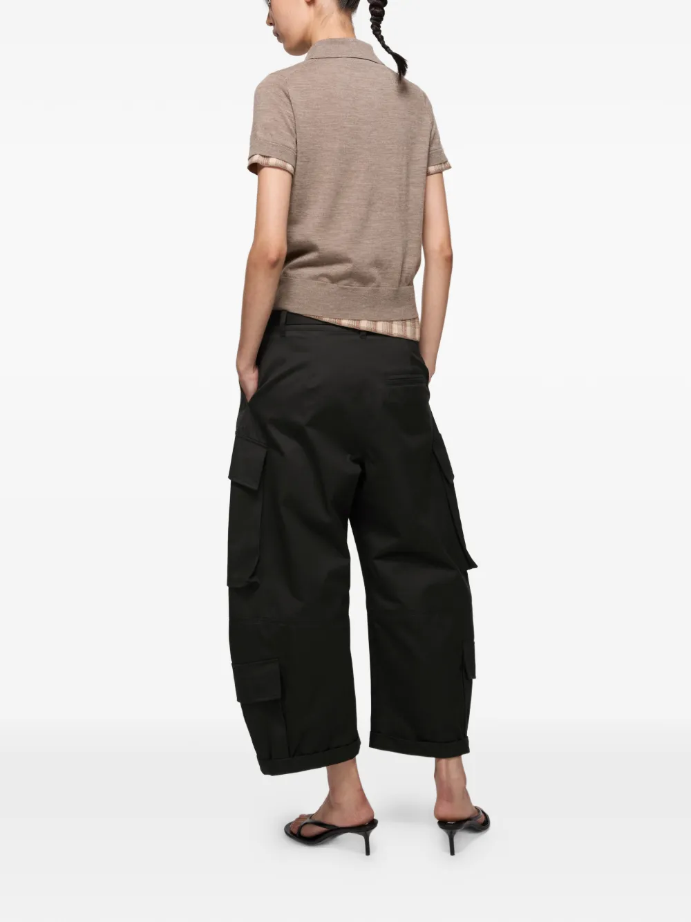 Acne Studios Cargo broek Zwart