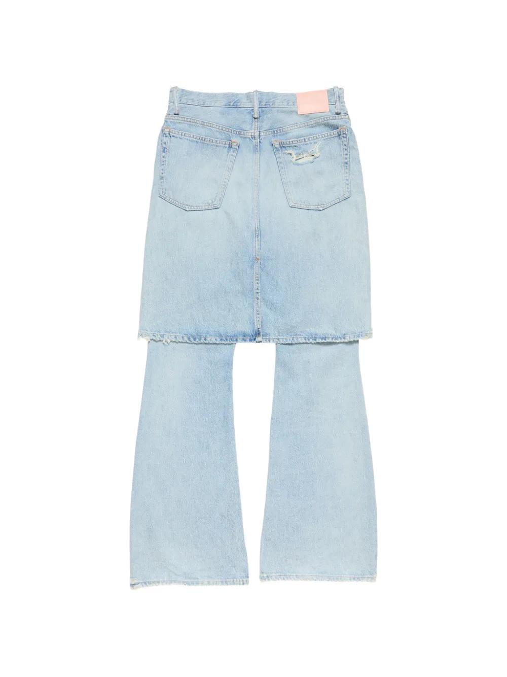 Acne Studios Gerafelde jeans Blauw