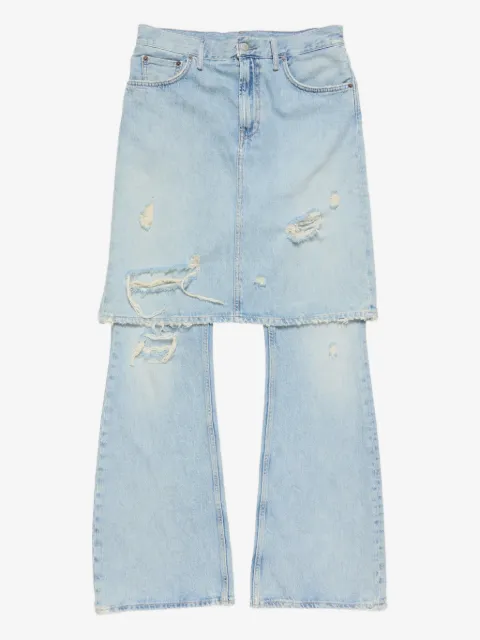 Acne Studios jean à effet usé