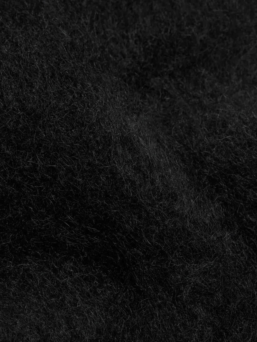  Acne Studios Fringe Scarf - Black 