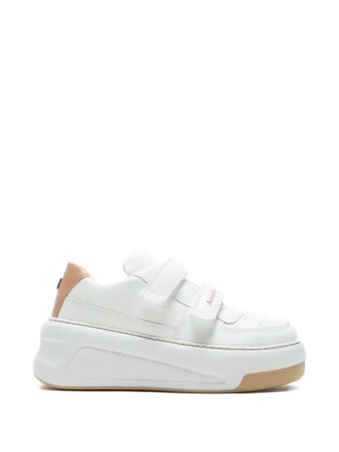 Acne Studios touch-strap leather sneakers