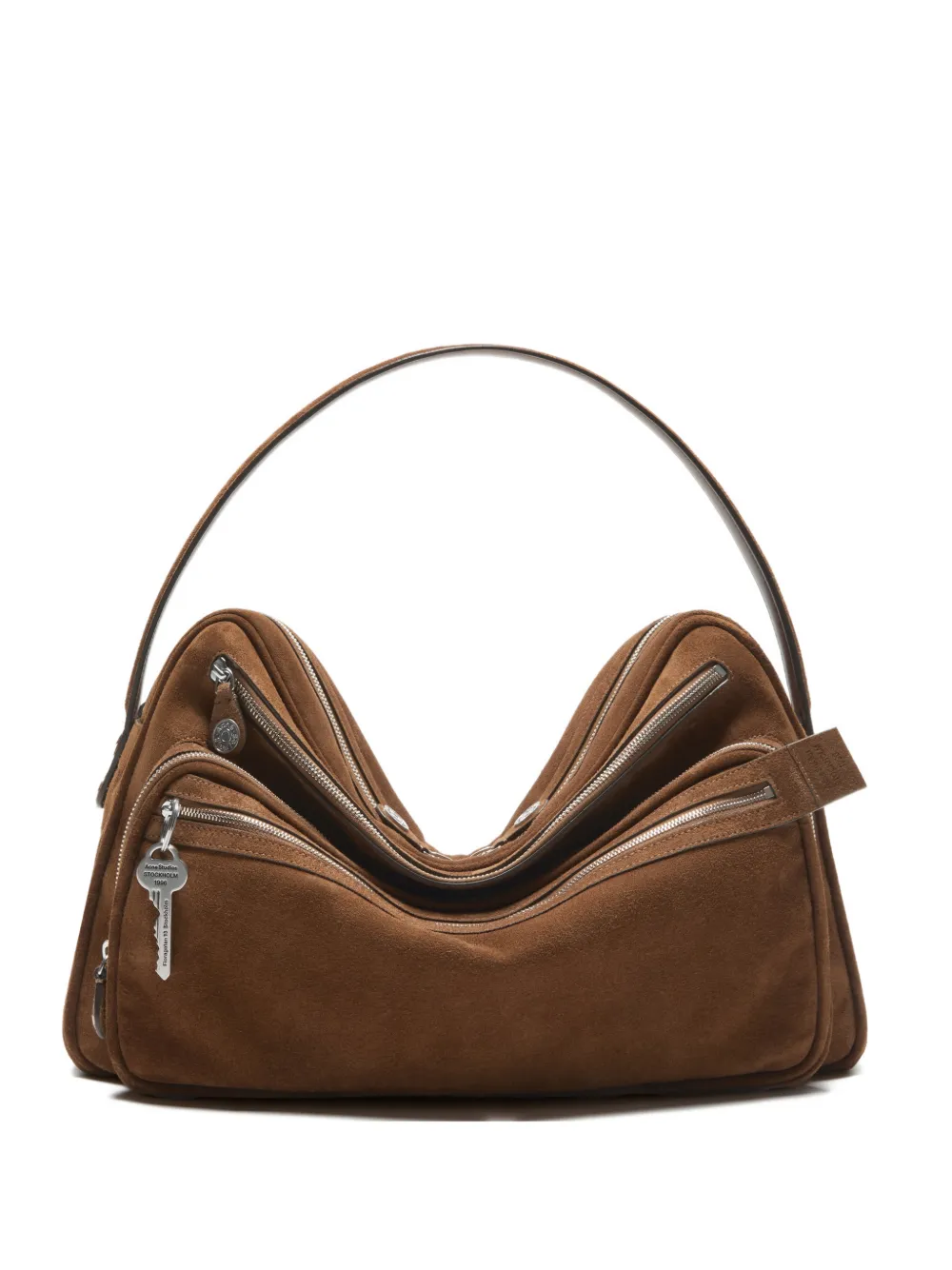 Acne Studios Camero Camera leather shoulder bag - Marrone