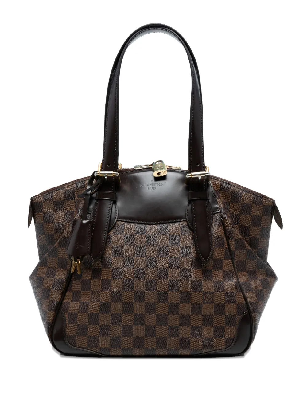 Louis Vuitton Pre-Owned 2010 Damier Ebene Verona MM shoulder bag - Marrone