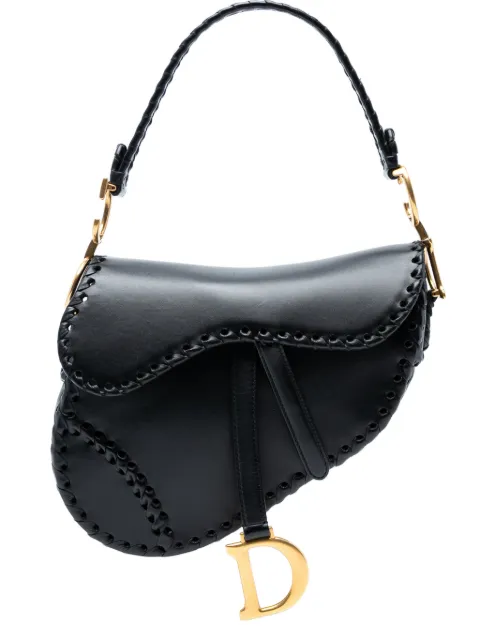 Christian Dior Pre-Owned 2019 Smooth Calfskin Braided Saddle Bag shoulder bag