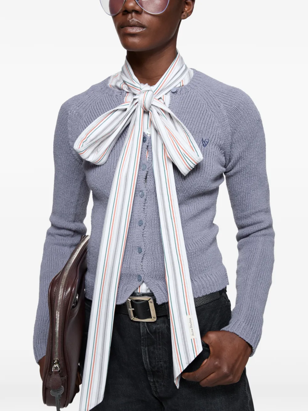 Acne Studios Button-up vest Blauw