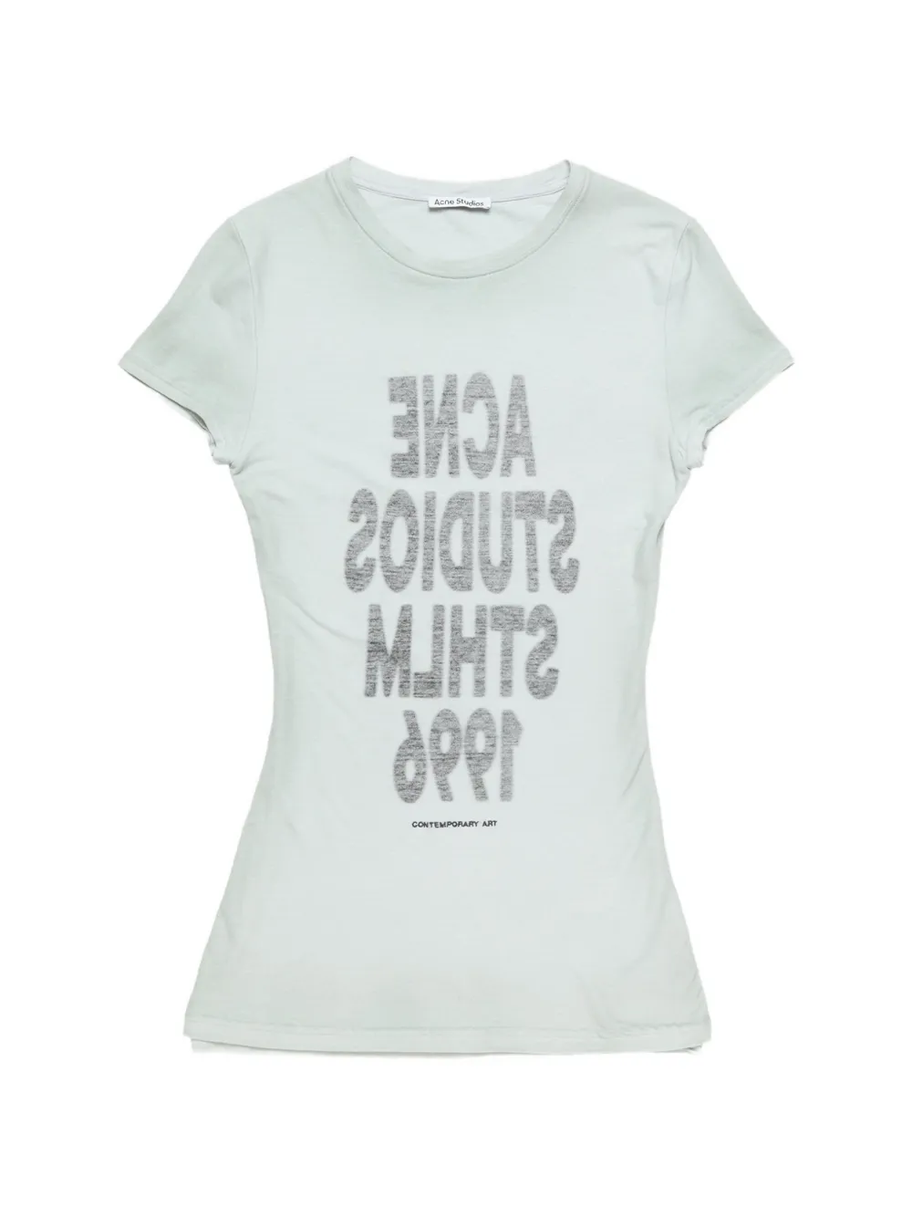 Acne Studios T-shirt con stampa - Verde