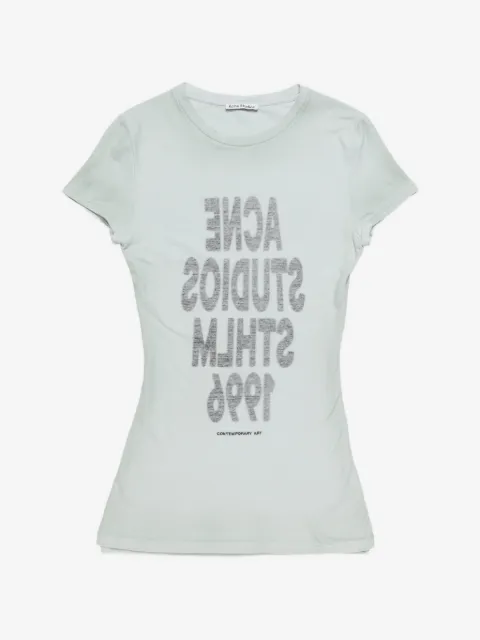 Acne Studios layered jersey T-shirt