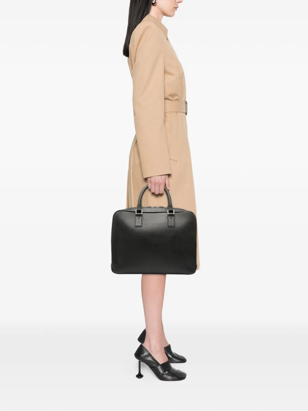 Louis Vuitton Pre-Owned 2011 Taiga Neo Igor Briefcase business bag - Nero