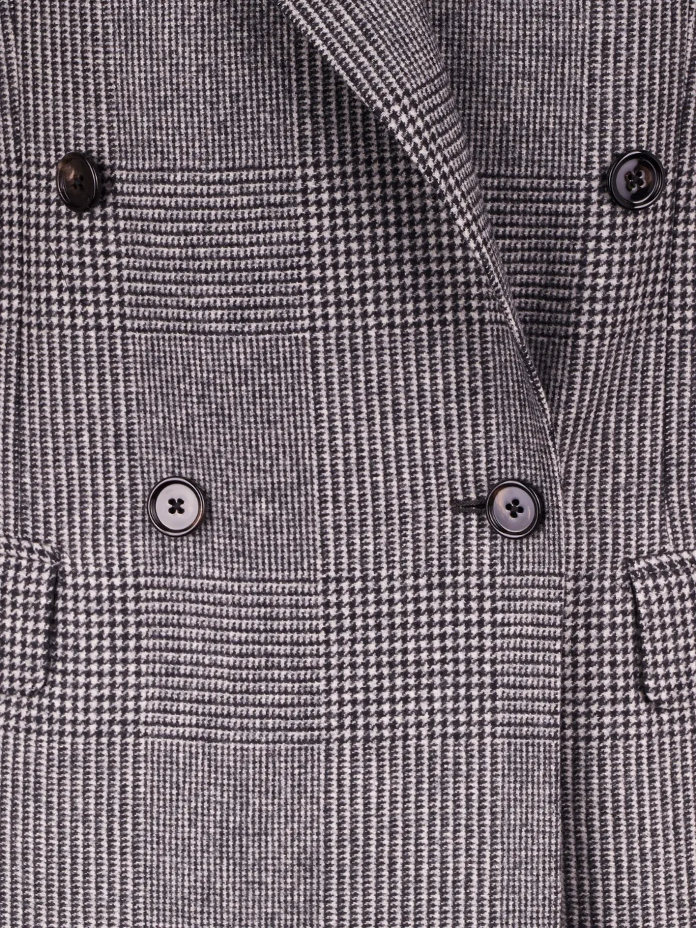 Tagliatore double-breasted check jacket Grijs