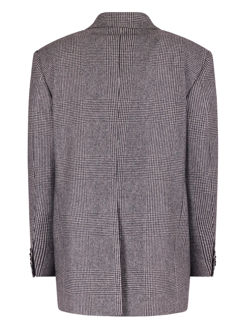 Tagliatore double-breasted check jacket Grijs