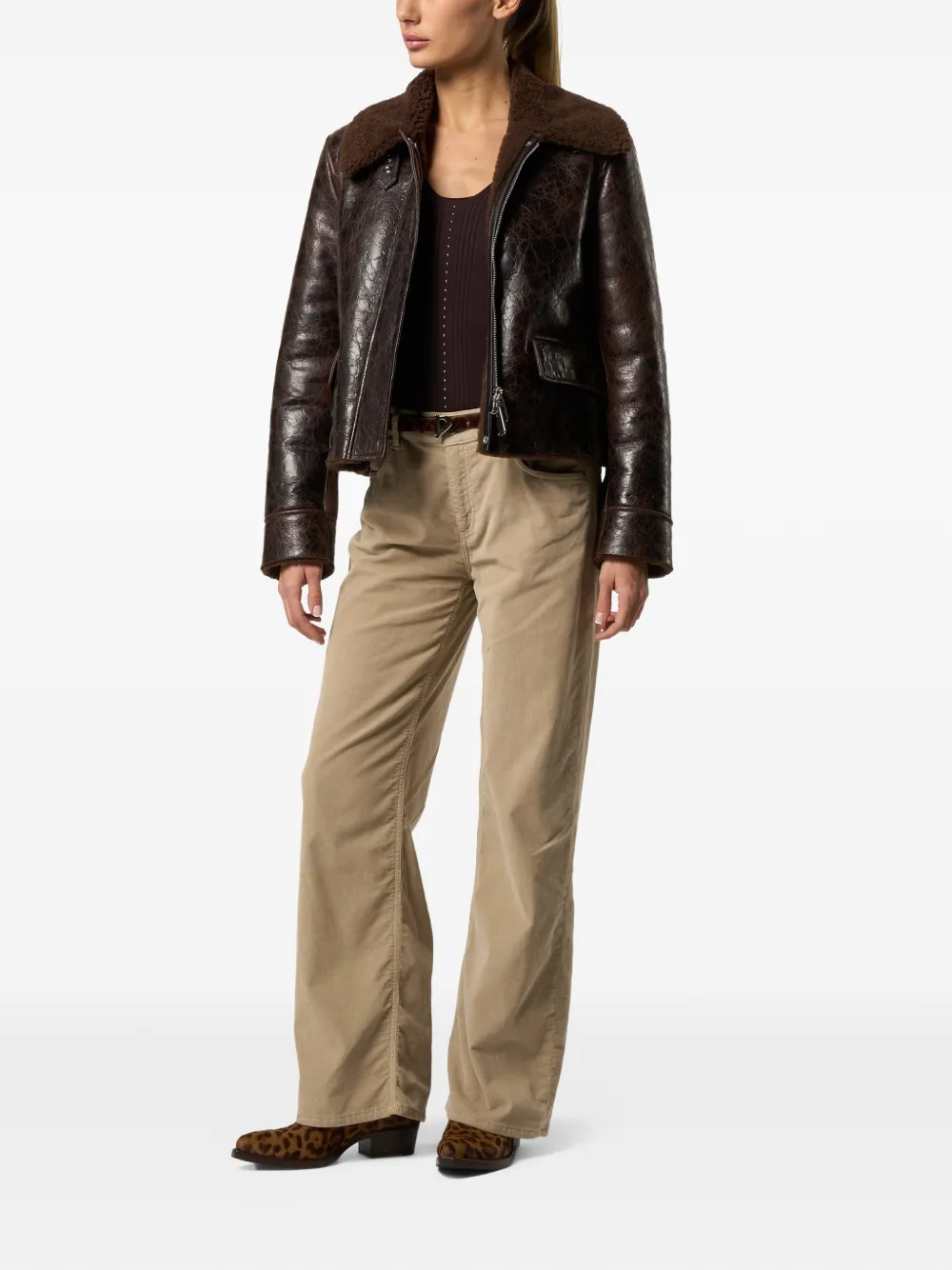 DONDUP corduroy trousers - Beige