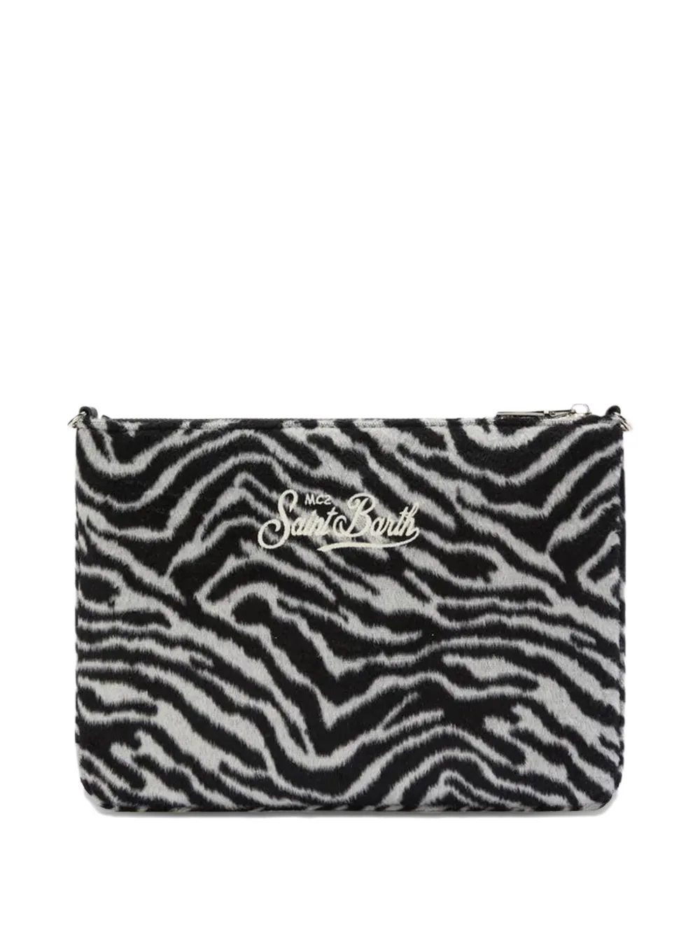 MC2 Saint Barth zebra-print zip-fastening clutch bag | Kids | Image 2