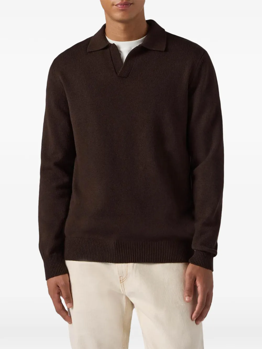 MC2 Saint Barth V-neck sweater - Bruin