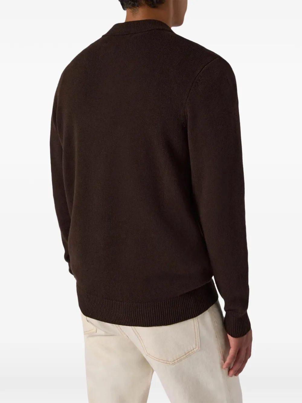 MC2 Saint Barth V-neck sweater Bruin