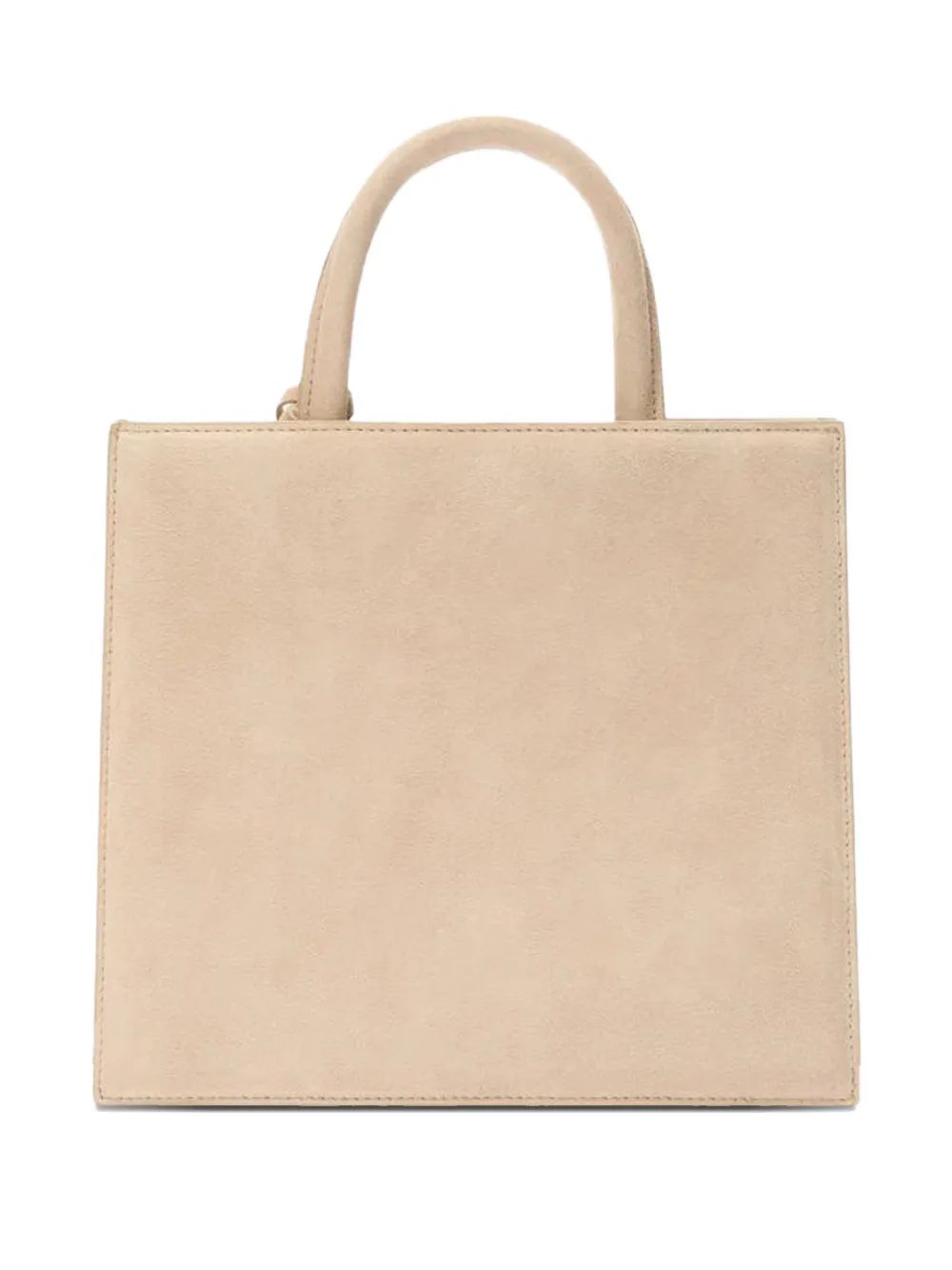MC2 Saint Barth Midi Shop logo patch tote bag - Beige