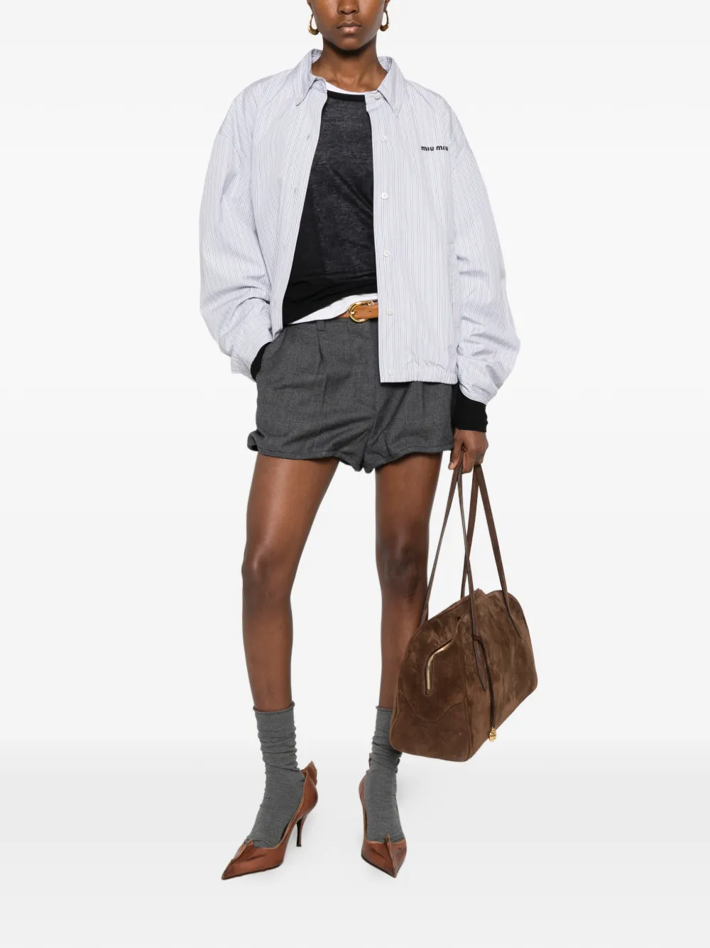 Miu Miu button-up bomber jacket | Bomber Jackets | Image 2