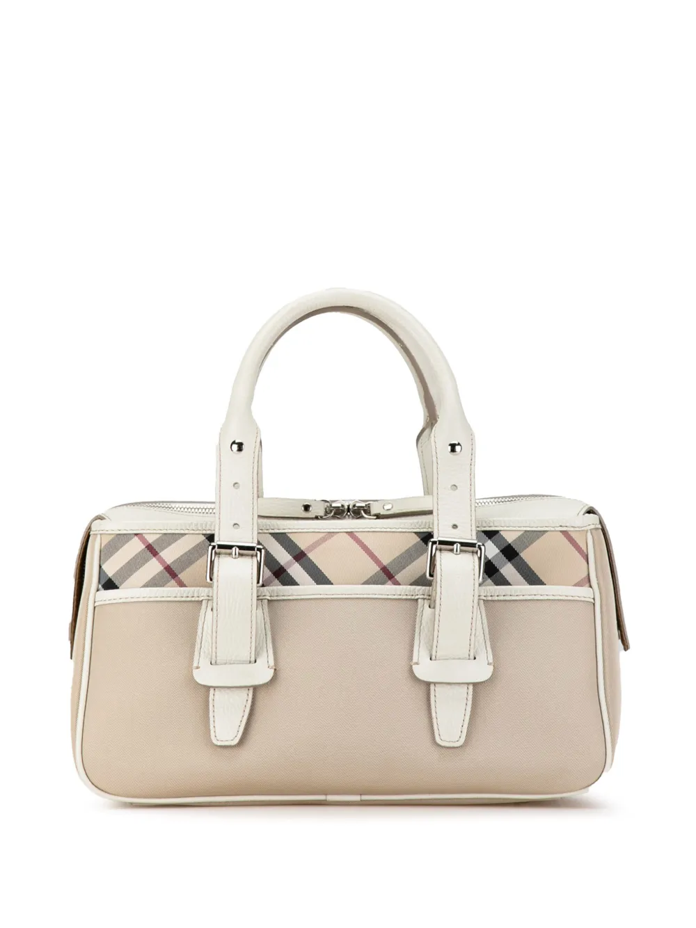 Burberry Pre-Owned Borsa a mano Nova Check XX secolo - Marrone