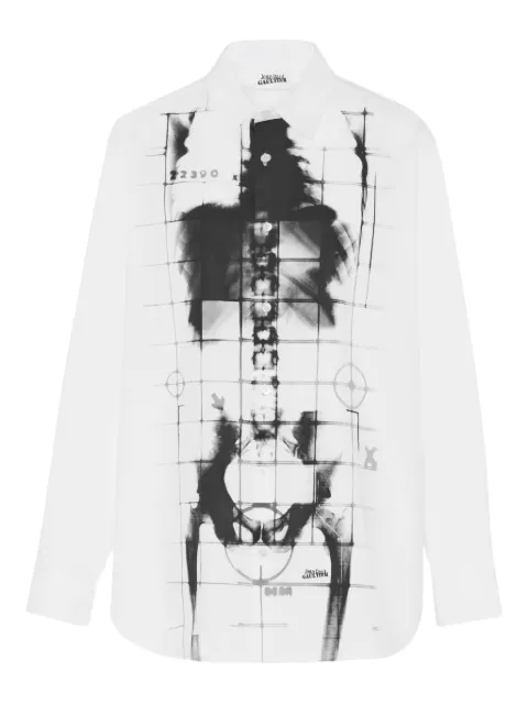 Jean Paul Gaultier Squeletor printed button shirt