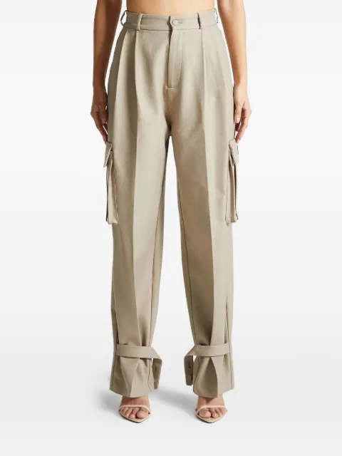 Manière De Voir pleated cargo trousers