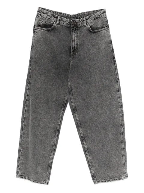 American Vintage جينز بقصة واسعة وأزرار